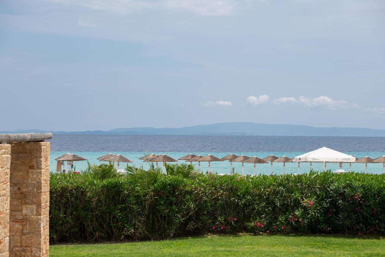 Antigoni Seaside Resort Calcídica Exterior foto